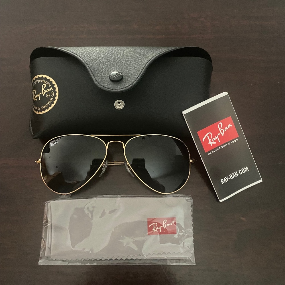 New Ray-Ban aviators